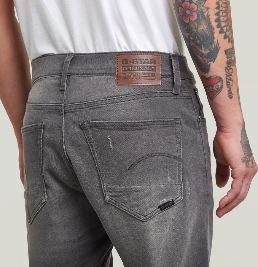 G-Star Raw Korte Broek D10481-6132 -3301 DLIM SHORT-1243 BLACK - Foto 8