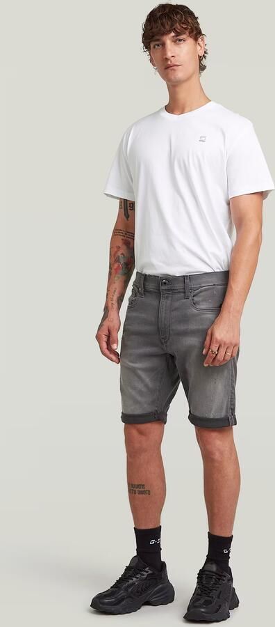 G-Star Raw Korte Broek D10481-6132 -3301 DLIM SHORT-1243 BLACK - Foto 13