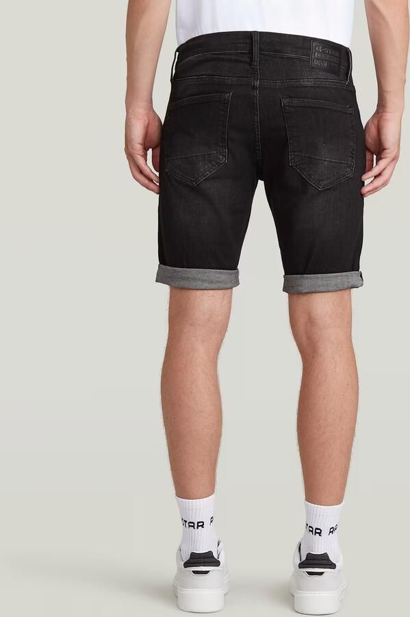 G-Star RAW 3301 slim fit jeans short medium aged grey - Foto 10