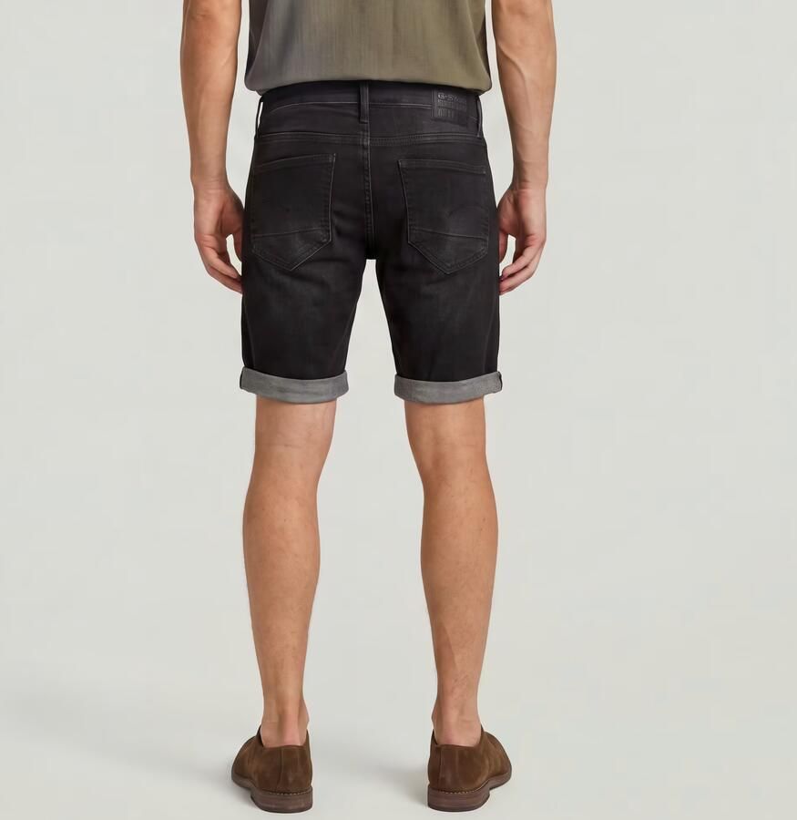 G-Star RAW 3301 slim fit jeans short medium aged grey - Foto 11