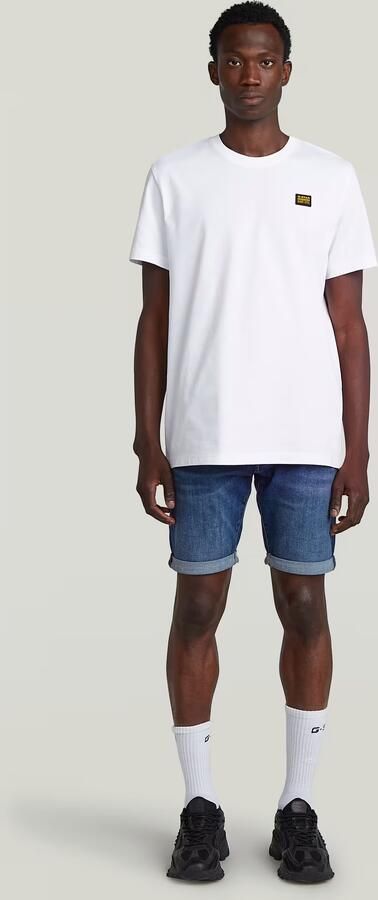 G-Star RAW 3301 Slim Denim Short Midden blauw Heren - Foto 16