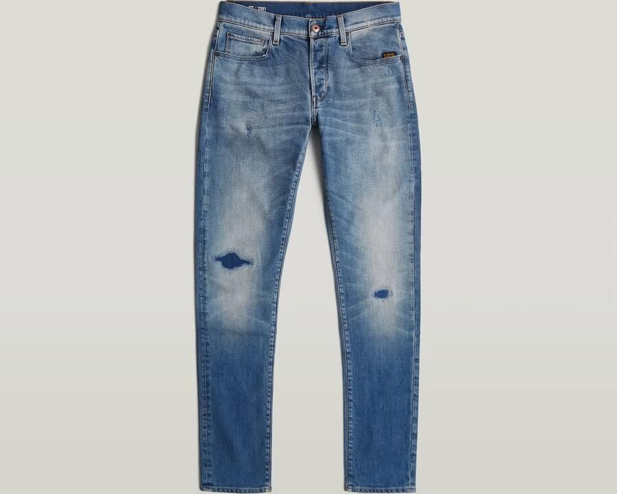 G-Star RAW 3301 Slim Jeans Anders Heren - Foto 4