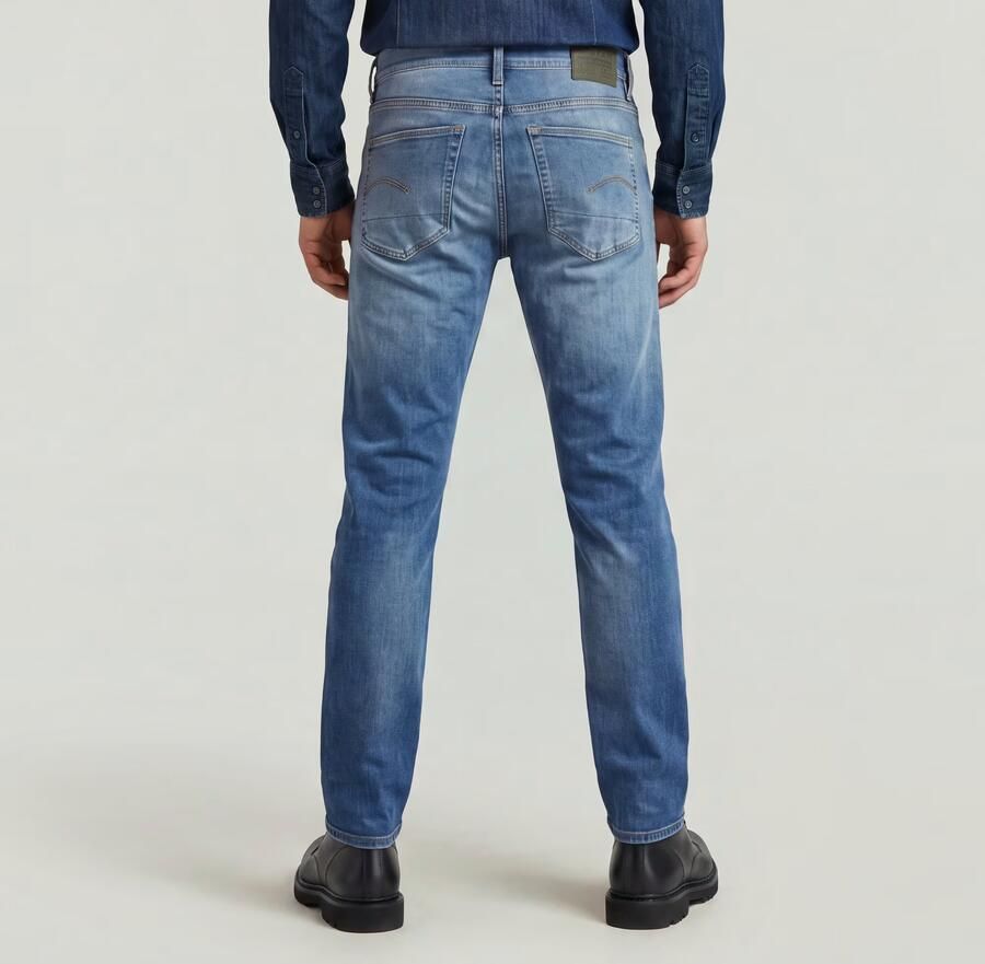 G-Star RAW Slim fit jeans 3301 Slim met mooie wassing en elastaan - Foto 4