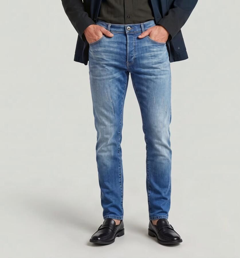 G-Star RAW Slim fit jeans 3301 Slim met mooie wassing en elastaan - Foto 7