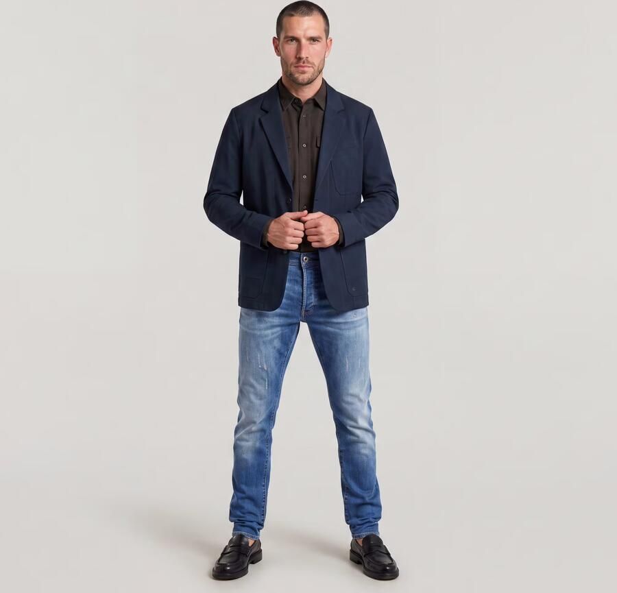 G-Star RAW Slim fit jeans 3301 Slim met mooie wassing en elastaan - Foto 6