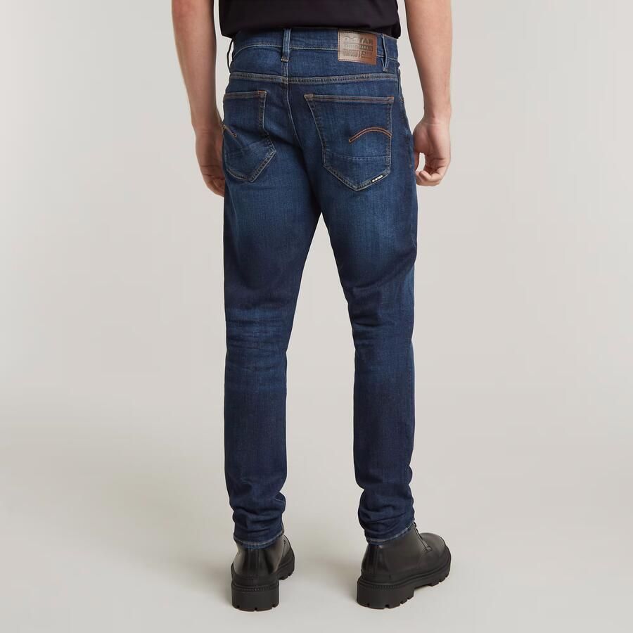 G-Star RAW 3301 Slim Jeans Donkerblauw Heren