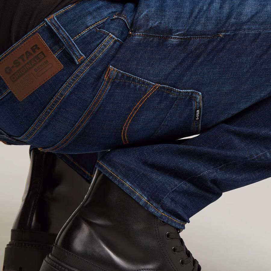 G-Star RAW 3301 Slim Jeans Donkerblauw Heren - Foto 3