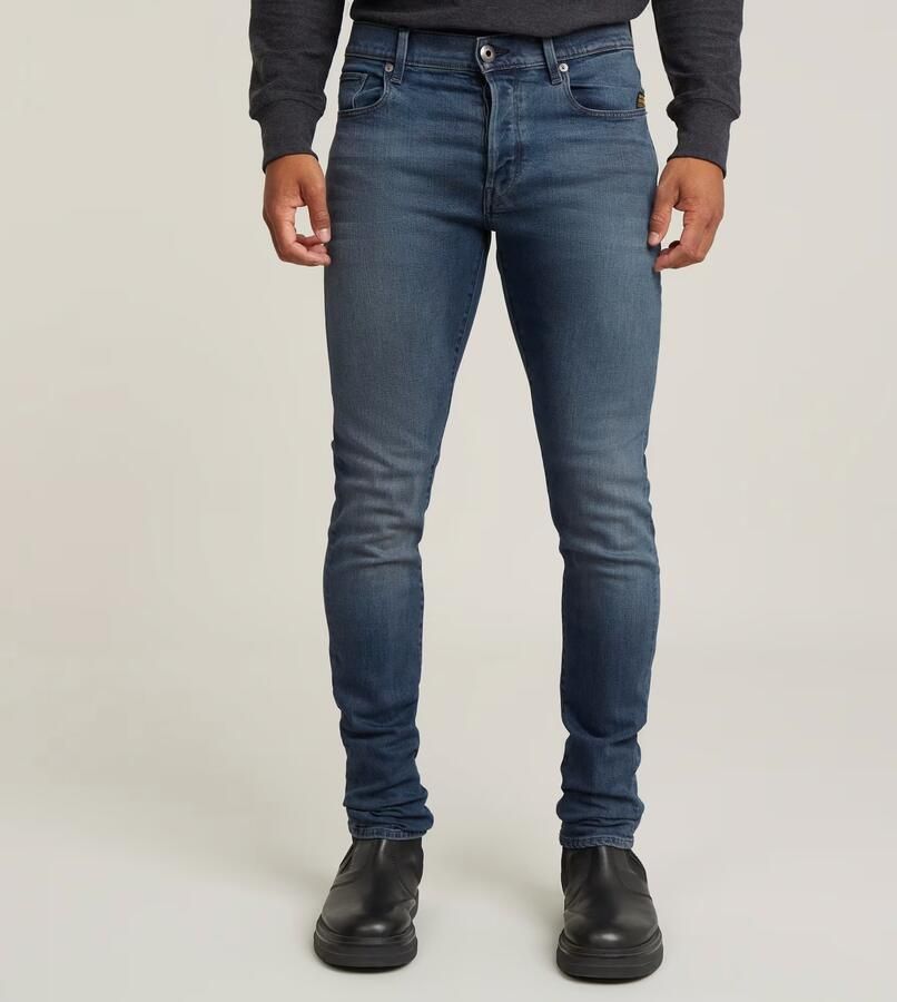 G-Star RAW 3301 Slim Jeans Donkerblauw Heren - Foto 7
