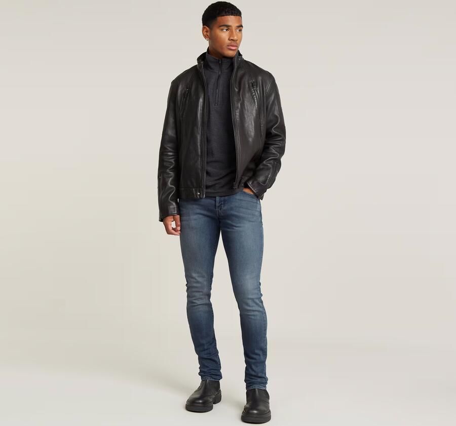 G-Star RAW 3301 Slim Jeans Donkerblauw Heren - Foto 5