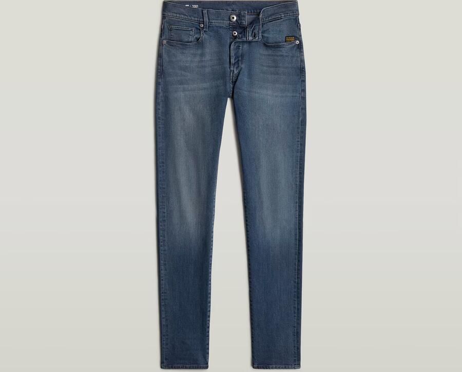 G-Star RAW 3301 Slim Jeans Donkerblauw Heren - Foto 6