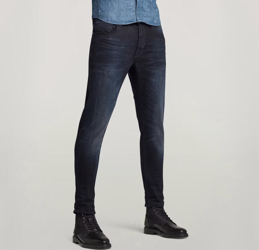 G-Star RAW 3301 Slim Jeans Donkerblauw Heren - Foto 6