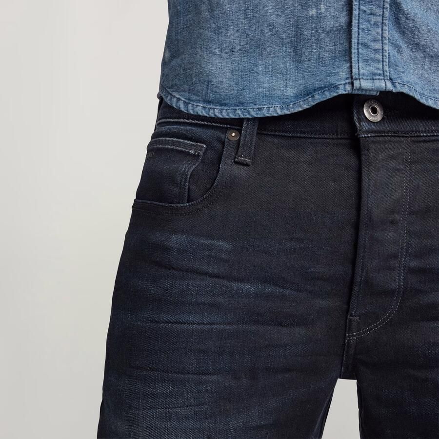 G-Star RAW 3301 Slim Jeans Donkerblauw Heren - Foto 5