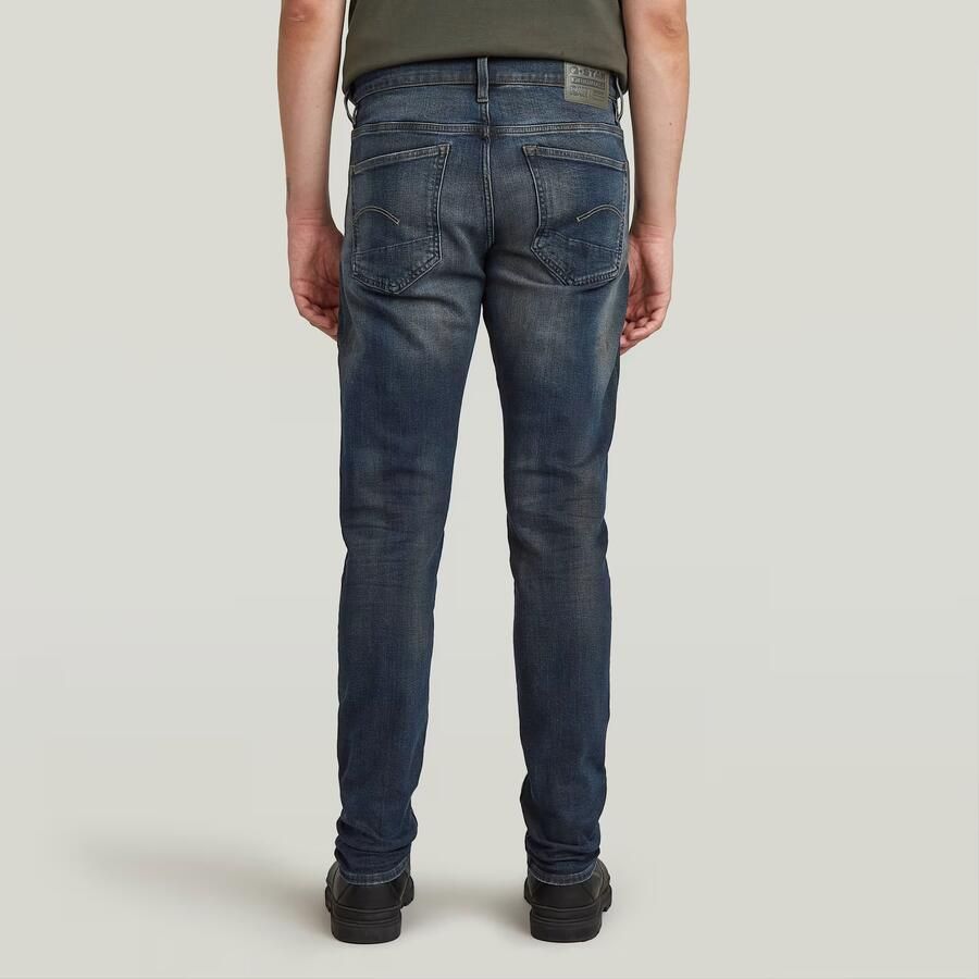G-Star RAW 3301 Slim Jeans Donkerblauw Heren