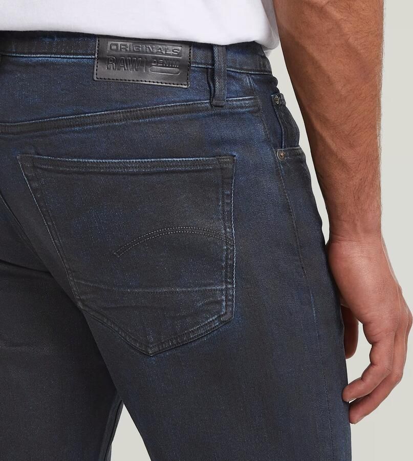 G-Star RAW 3301 Slim Jeans Donkerblauw Heren - Foto 3