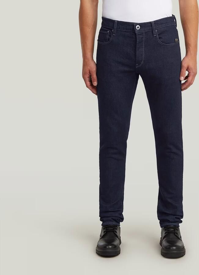 G-Star RAW 3301 Slim Jeans Donkerblauw Heren - Foto 3