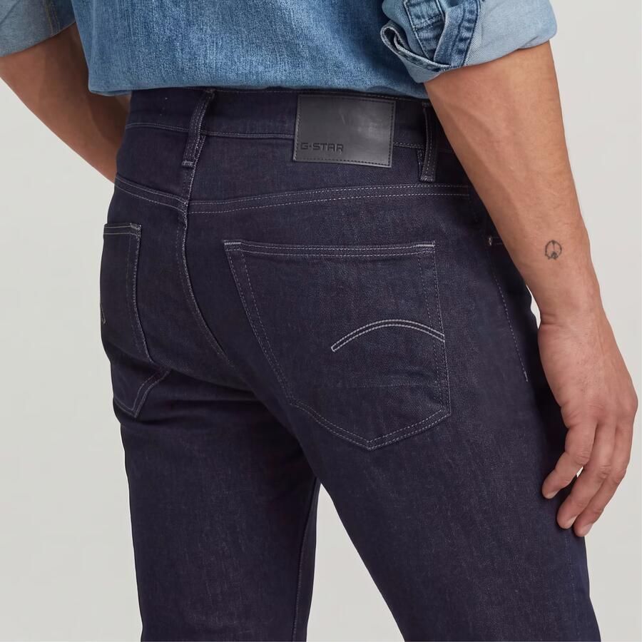 G-Star RAW 3301 Slim Jeans Donkerblauw Heren - Foto 5