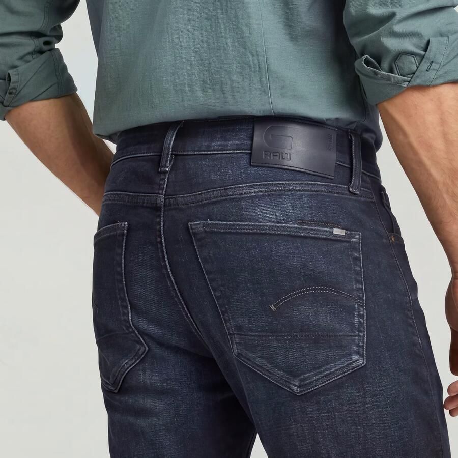 G-Star RAW 3301 Slim Jeans Donkerblauw Heren - Foto 3