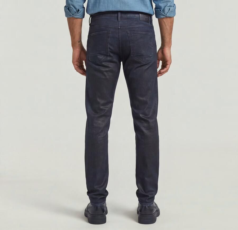 G-Star RAW 3301 Slim Jeans Donkerblauw Heren - Foto 4