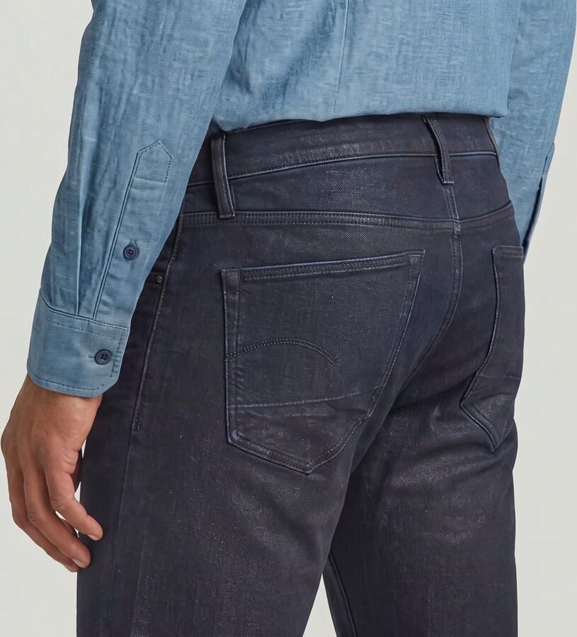 G-Star RAW 3301 Slim Jeans Donkerblauw Heren - Foto 5