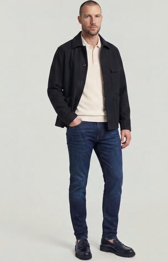 G-Star RAW 3301 Slim Jeans Donkerblauw Heren - Foto 6
