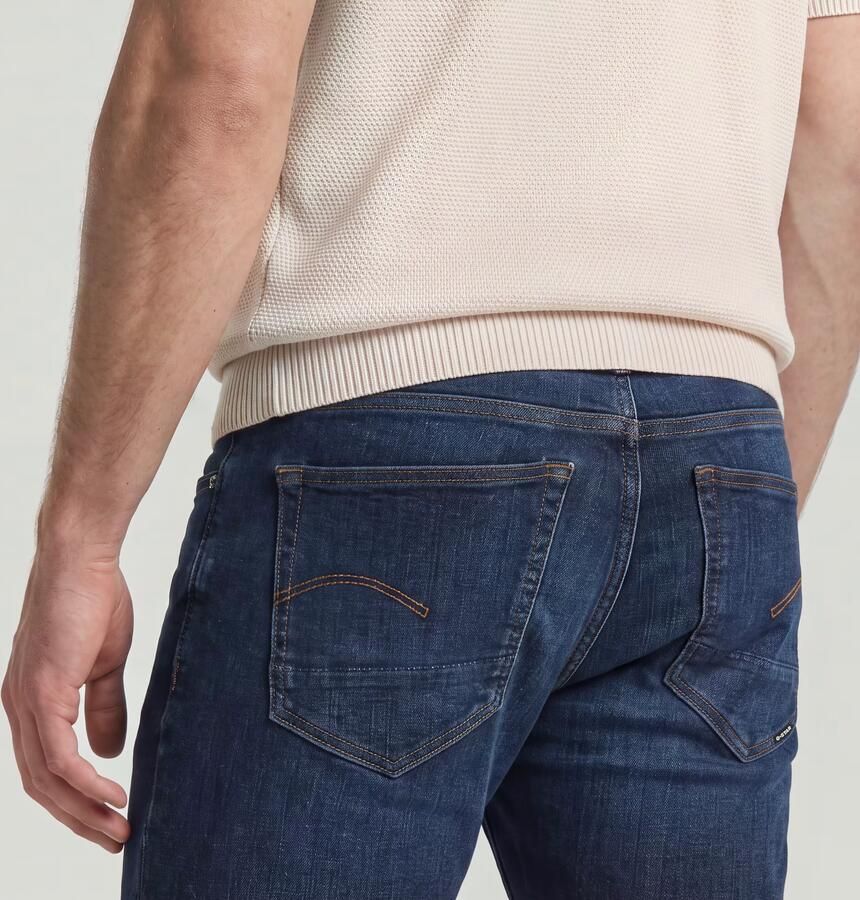 G-Star RAW 3301 Slim Jeans Donkerblauw Heren - Foto 5