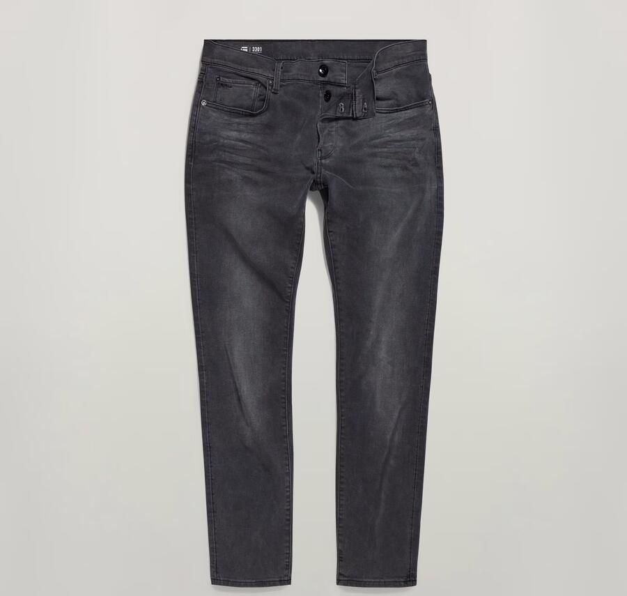 G-Star RAW 3301 Slim Jeans Grijs Heren - Foto 6