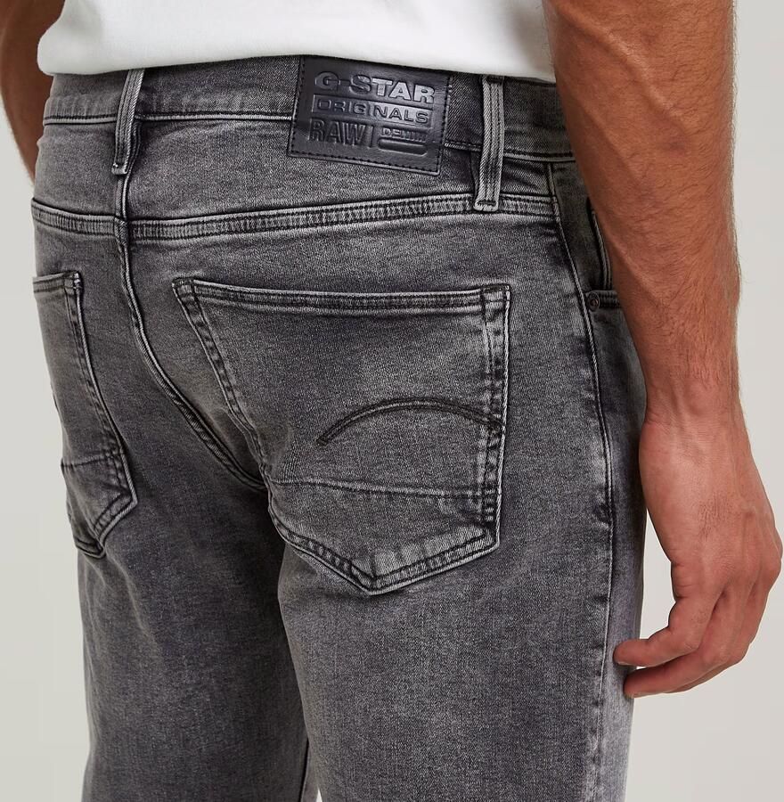 G-Star RAW 3301 Slim Jeans Grijs Heren - Foto 3