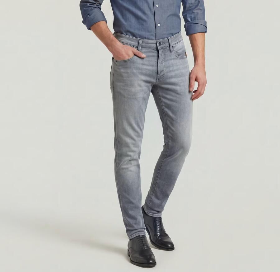 G-Star RAW Slim fit jeans 3301 Slim met mooie wassing en elastaan - Foto 4