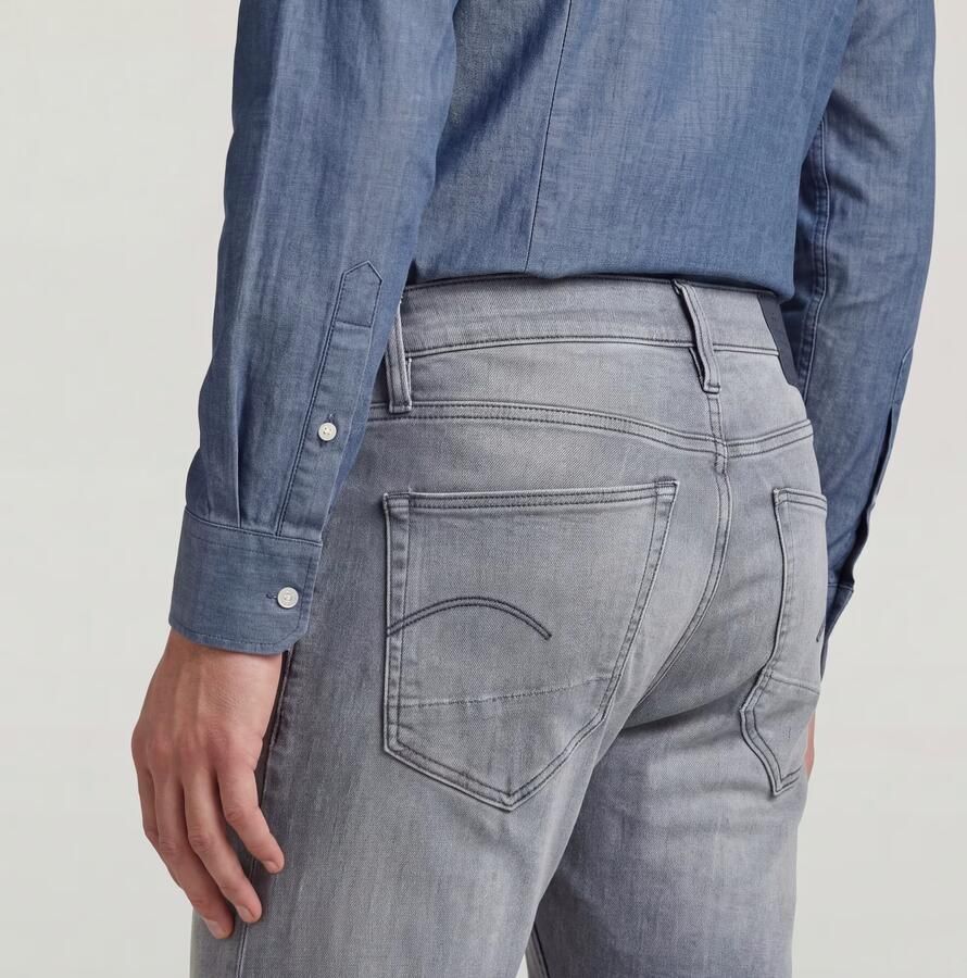 G-Star RAW Slim fit jeans 3301 Slim met mooie wassing en elastaan - Foto 3