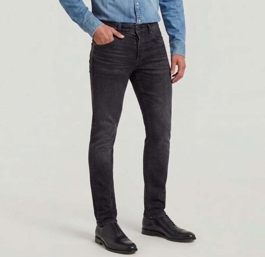 G-Star RAW 3301 Slim Jeans Grijs Heren - Foto 5