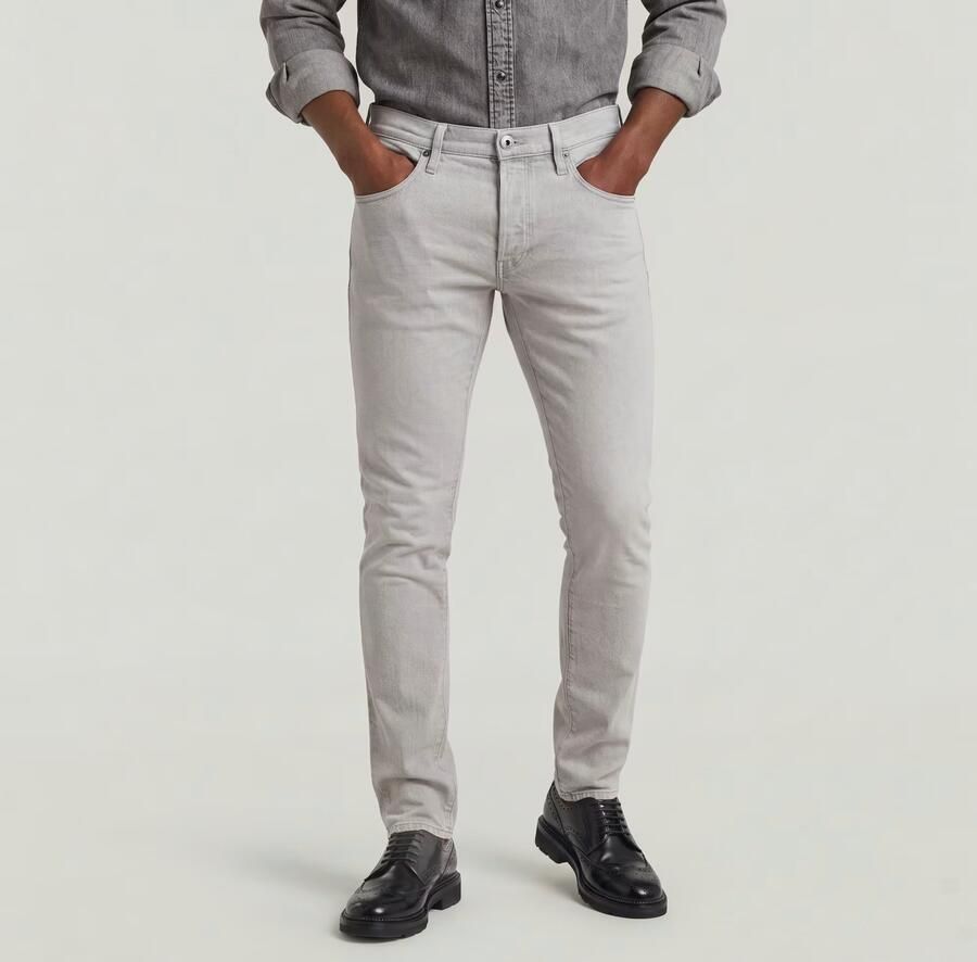 G-Star RAW 3301 Slim Jeans Grijs Heren - Foto 4