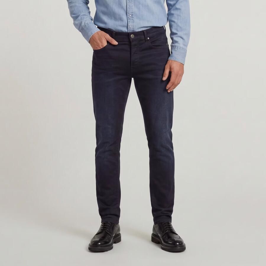 G-Star RAW 3301 Slim Jeans II Donkerblauw Heren - Foto 3