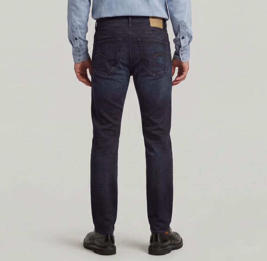 G-Star RAW 3301 Slim Jeans II Donkerblauw Heren - Foto 6