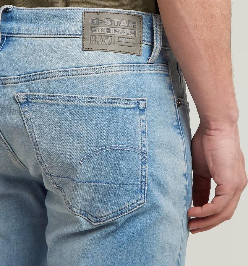 G-Star RAW 3301 Slim Jeans II Midden blauw Heren