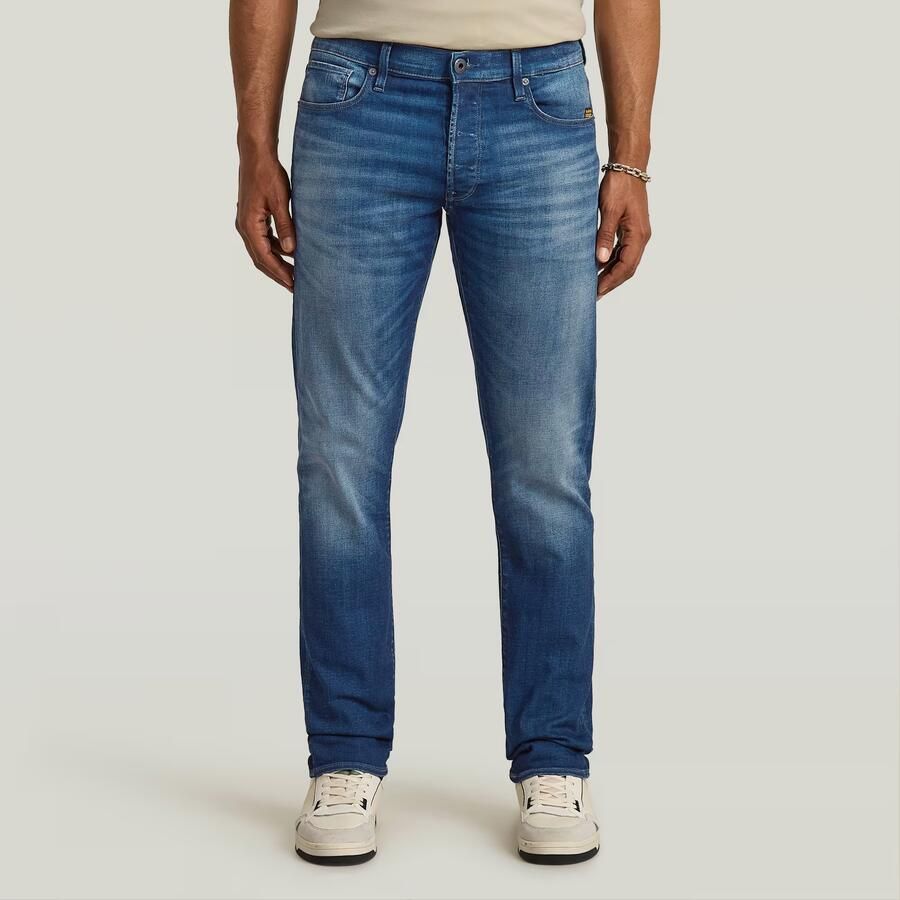 G-Star RAW 3301 Slim Jeans II Midden blauw Heren