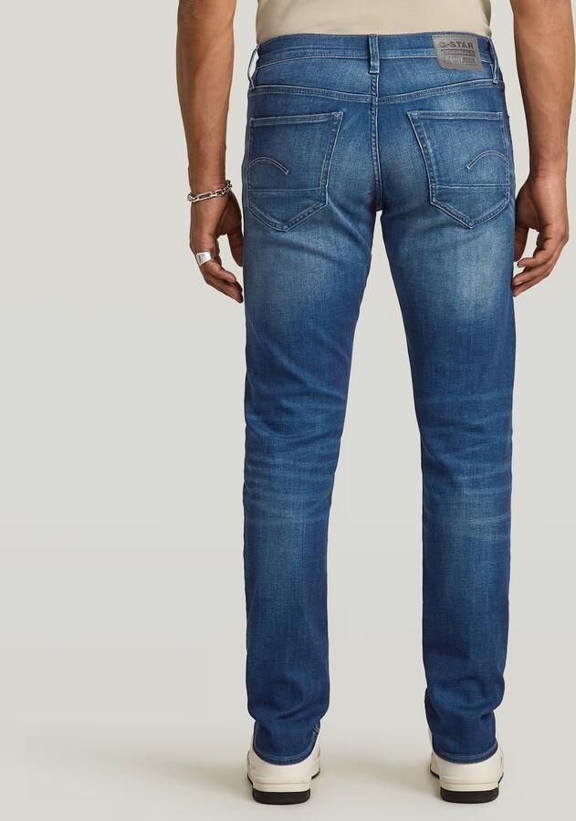 G-Star RAW 3301 Slim Jeans II Midden blauw Heren - Foto 3