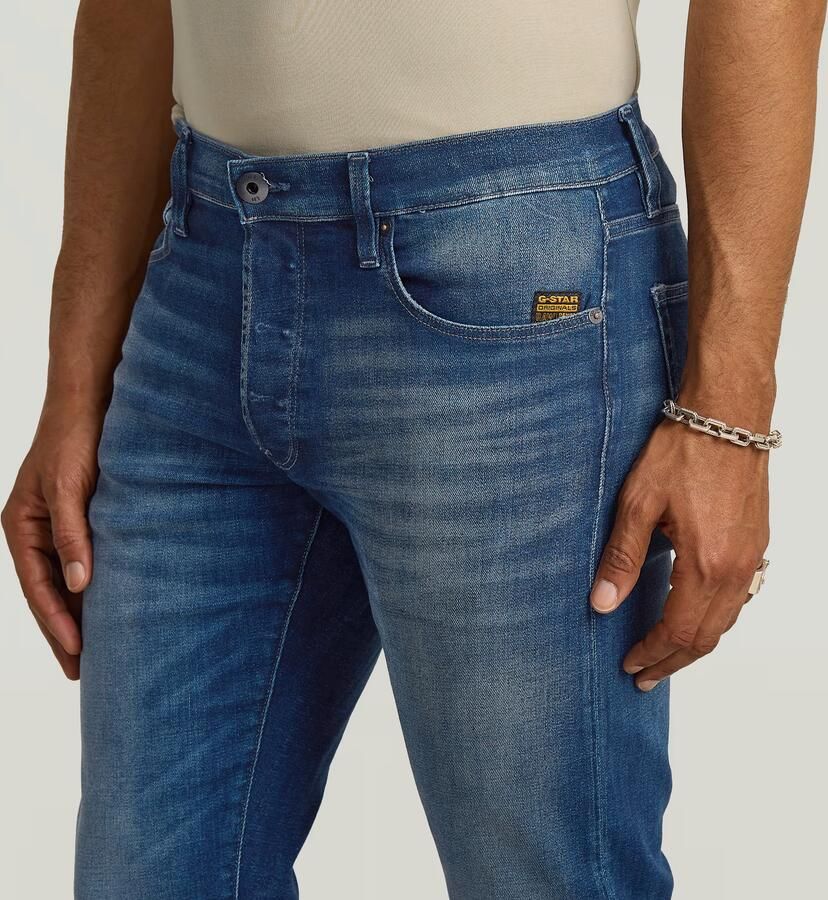 G-Star RAW 3301 Slim Jeans II Midden blauw Heren - Foto 2