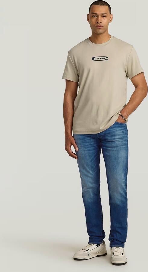 G-Star RAW 3301 Slim Jeans II Midden blauw Heren - Foto 4