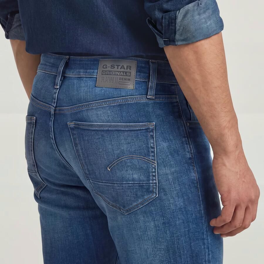G-Star RAW 3301 Slim Jeans II Midden blauw Heren - Foto 2