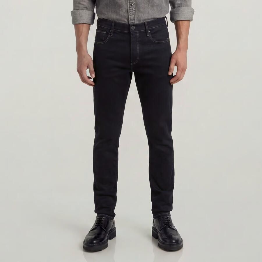 G-Star RAW 3301 Slim Jeans II Zwart Heren - Foto 2