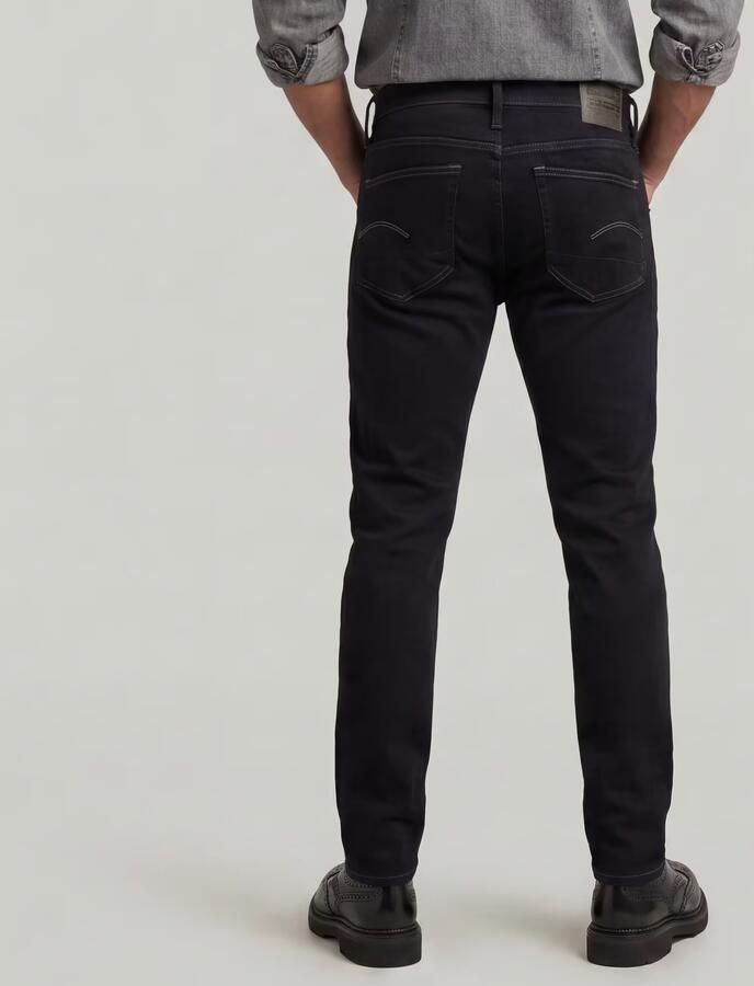 G-Star RAW 3301 Slim Jeans II Zwart Heren - Foto 6