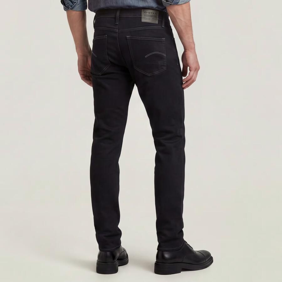 G-Star RAW 3301 Slim Jeans II Zwart Heren - Foto 2