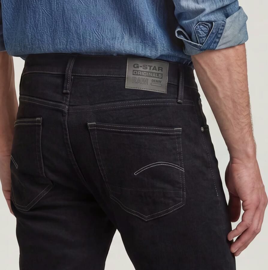 G-Star RAW 3301 Slim Jeans II Zwart Heren - Foto 3