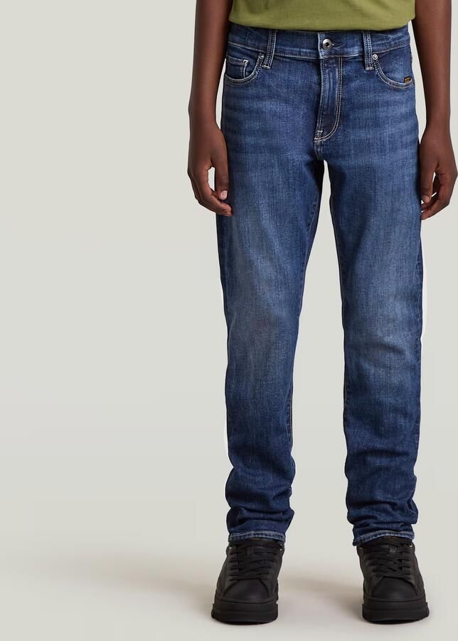 G-Star RAW 3301 Slim Jeans Jongens Donkerblauw jongens - Foto 5