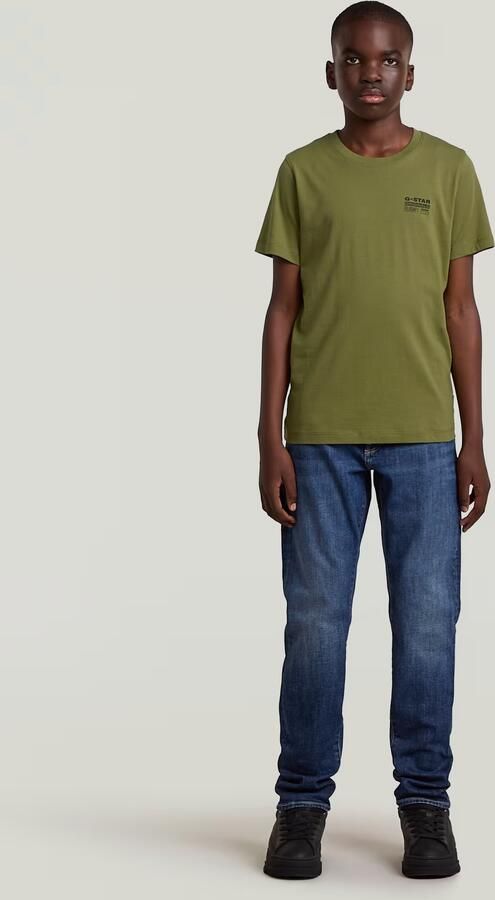 G-Star RAW 3301 Slim Jeans Jongens Donkerblauw jongens - Foto 3