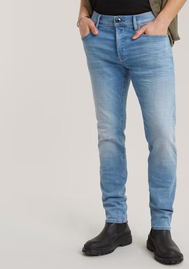G-Star RAW Slim fit jeans 3301 Slim met mooie wassing en elastaan - Foto 9
