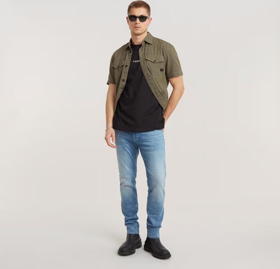 G-Star RAW Slim fit jeans 3301 Slim met mooie wassing en elastaan - Foto 17