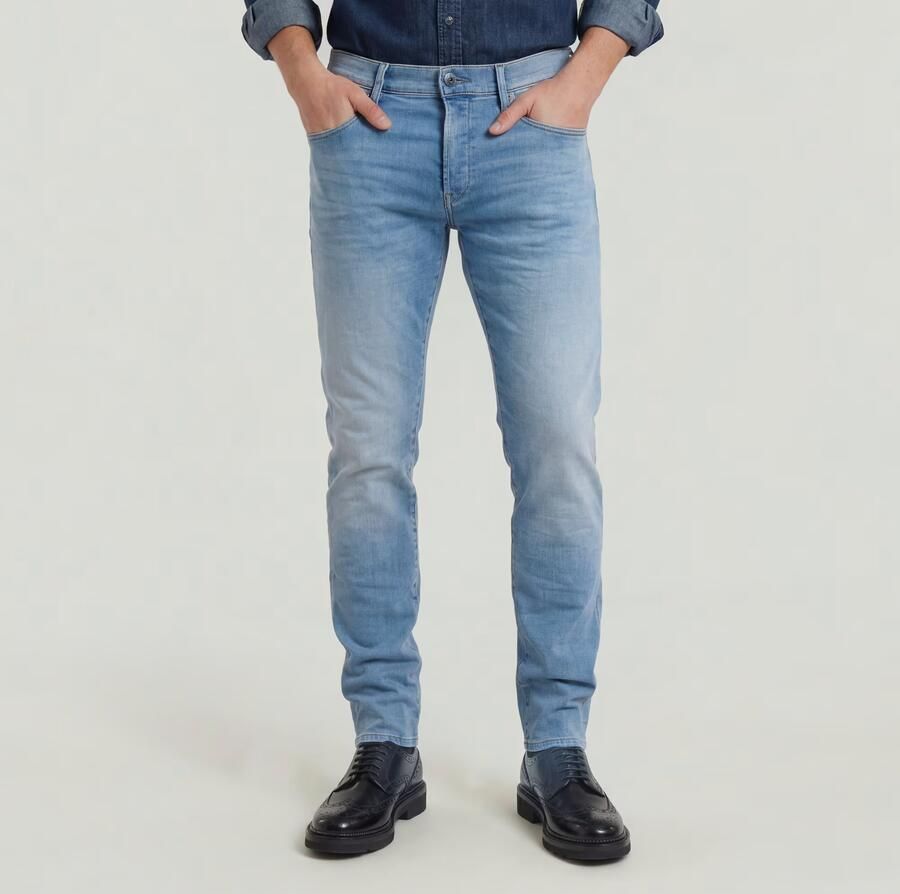 G-Star RAW Slim fit jeans 3301 Slim met mooie wassing en elastaan - Foto 18