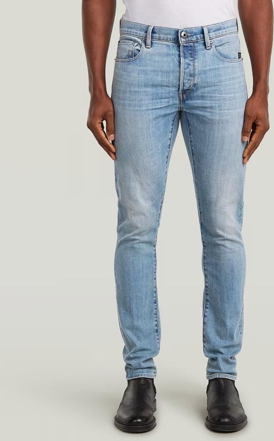 G-Star RAW 3301 Slim Jeans Lichtblauw Heren