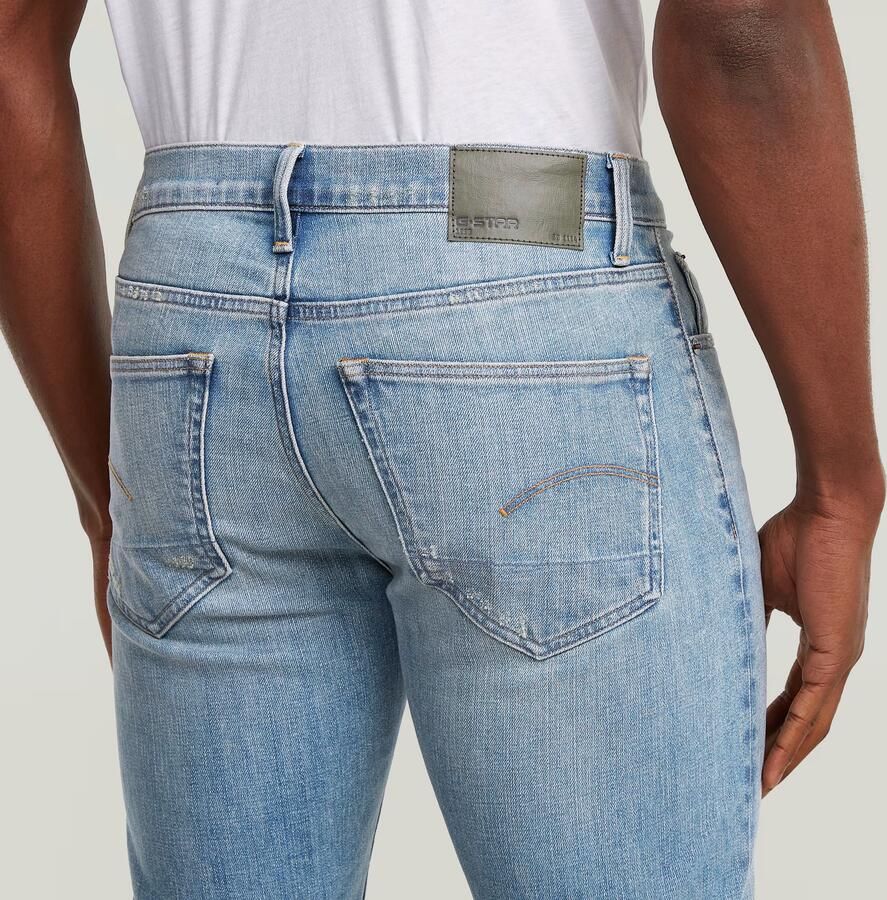 G-Star RAW 3301 Slim Jeans Lichtblauw Heren - Foto 3